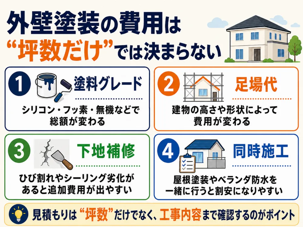 外壁塗装とは？必要性と適切な施工タイミング
