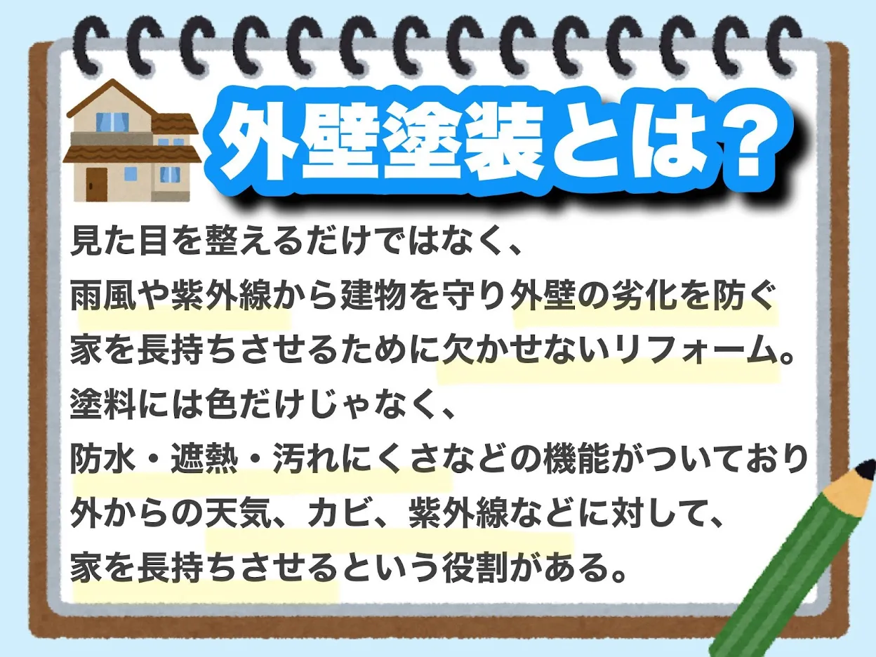 外壁塗装とは？