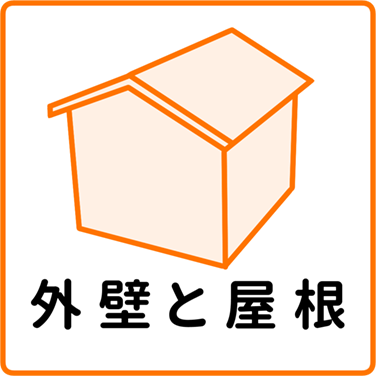 外壁と屋根